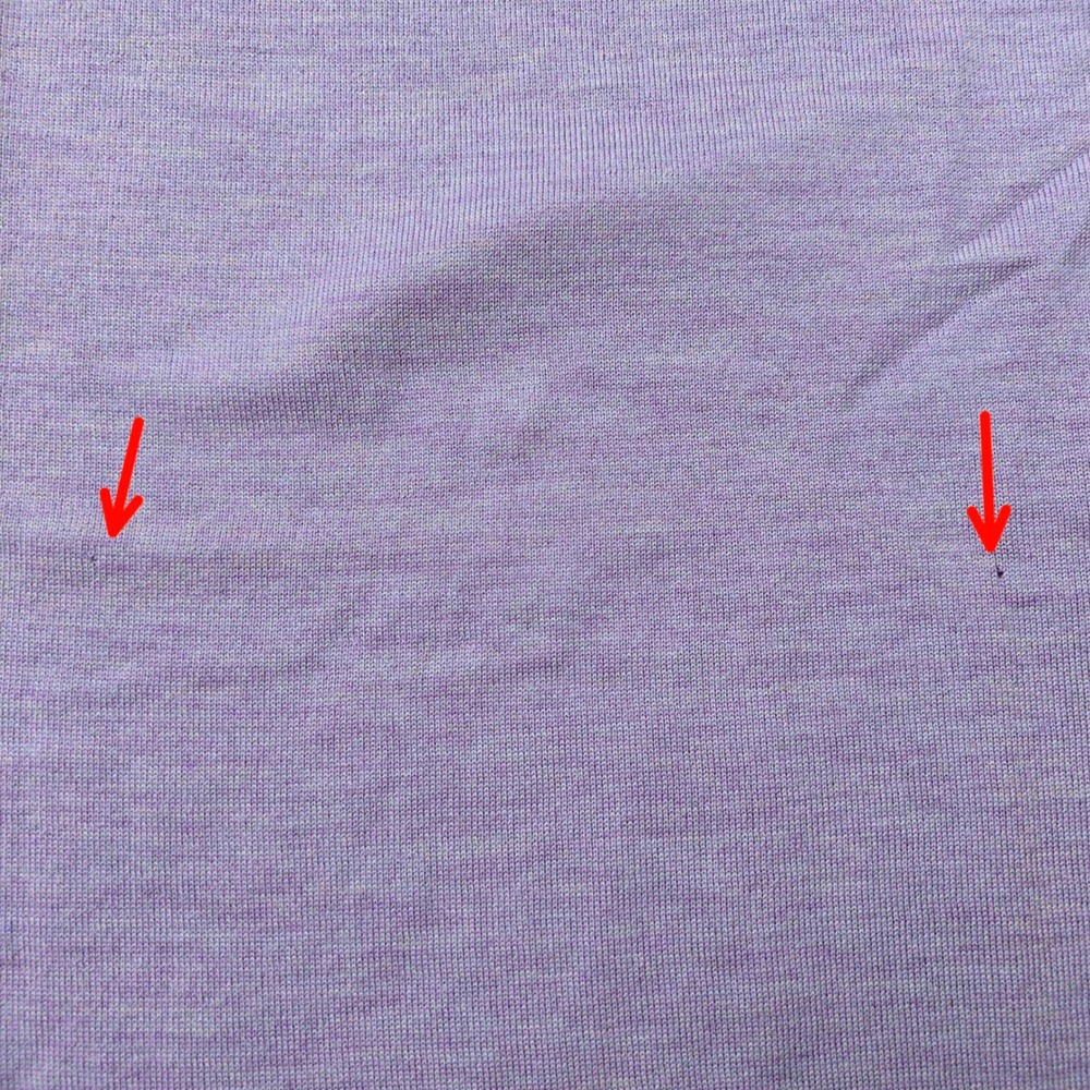 J.Crew Mens Medium Tall Italian Merino Wool Crewneck Sweater Heather Lilac G8278 - Picture 5 of 12